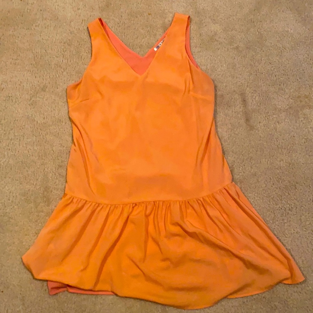 Orange dress